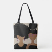 Gelockte Tasche der Schwester-{Abgabe} (Rückseite)