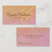 Gelockter Schmutz-kundengerechte Visitenkarte (Vorne/Hinten)