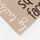 Gelockter Schwanz, Squishy Fleecedecke (Ecke)