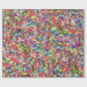 Gelocktes Band-Packpapier Geschenkpapier (Flach)