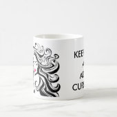 Gelocktes Haar Kaffeetasse (Mittel)