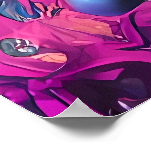 Gelsemium Overture - Ken Gage Surreal Art Poster (Ecke)