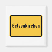 Gelsenkirchen, Deutschland Magnet (Vorne)