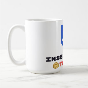 Gelt einwerfen, um die Hanukkah-Gamer-Juden-Tasse Kaffeetasse