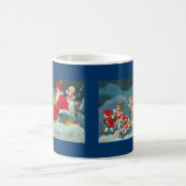 "Gelukkig Kerstfeest" Vintage niederländische Kaffeetasse (Mittel)
