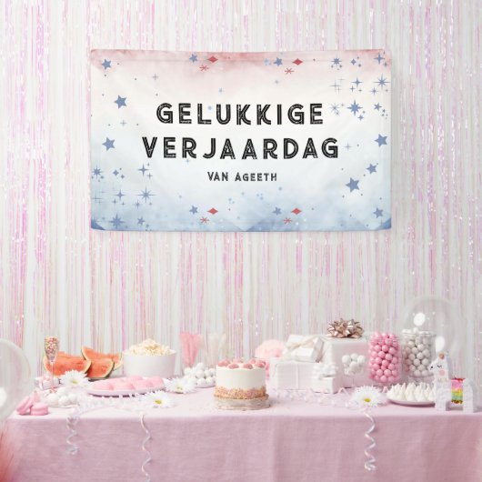 Gelukkige verjaardag banner (Party)