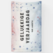 Gelukkige verjaardag banner (Vertikal)