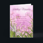 Gelukkige Verjaardag, Flamen - niederländisches Karte<br><div class="desc">Gelukkige Verjaardag,  Flamen - niederländisches Geburtstags-Karten-Blumenrosa</div>