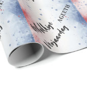 Gelukkige verjaardag geschenkpapier (Rolleneckpunkt)