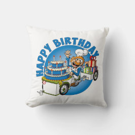 Gelukkige verjaardag kissen