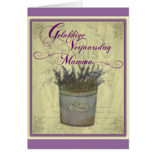Gelukkige Verjaarsdag Mamma