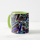 Gem Abstrakte Tasse (Vorderseite Links)