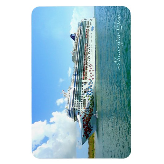 Gem an der Weltraumküste Magnet (Vertikal)