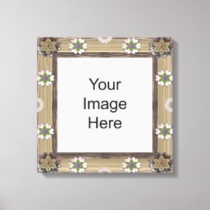 Gem and Bead Foto Vorlage gepackt Canvas Leinwanddruck