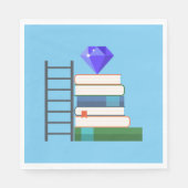 Gem Books Serviette (Vorderseite)