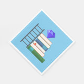 Gem Books Serviette (Ecke)