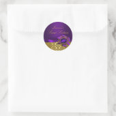 Gem & Bow| Lila Sweet 16 Sticker (Tasche)