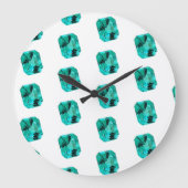 Gem Design Große Wanduhr (Vorderseite)