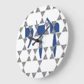 Gem Design Große Wanduhr (Winkel)