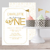 Gem Diamond Party Einladung 1. Geburtstag