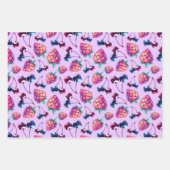 Gem Fruit Seamless Muster Geschenkwrap Set Geschenkpapier Set (Vorderseite 3)