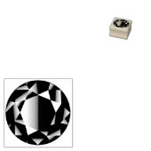 Gem - Rundschnitt Edelsteinschmuck Gummistempel (Stempel)