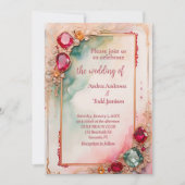 Gem Stone Einladung (Vorderseite)