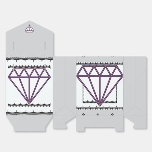 Gem Stone Geschenkschachtel (Ungefaltet)