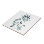 Gem Stone Gold Filigree Fliese (Seite)