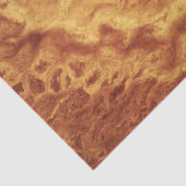 Gem Stone Muster, Gold Tiger Auge Seidenpapier (Ausschnitt)