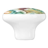 Gem Stone Muster, Ocean Jasper, Green und Multi Keramikknauf (Seitenansicht)