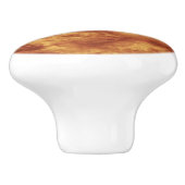 Gem Stone Pattern, Golden Tiger Eye Keramikknauf (Seitenansicht)