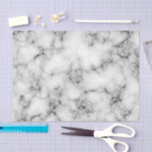 Gem Stone Pattern, Graue/graue Marmor Seidenpapier (Handwerk)