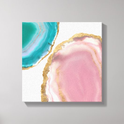 Gem Stones I Leinwanddruck (Vorderseite)