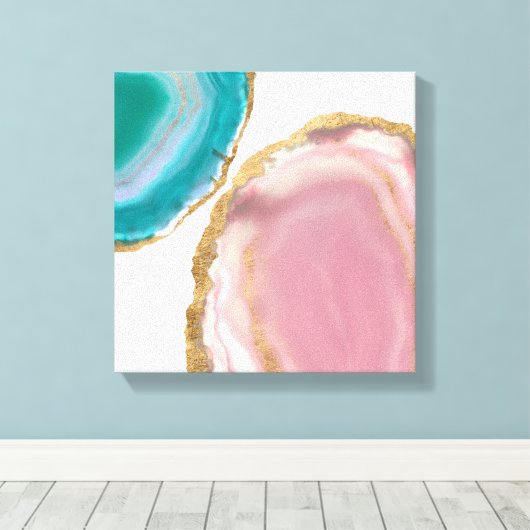 Gem Stones I Leinwanddruck (Insitu (Holzboden))