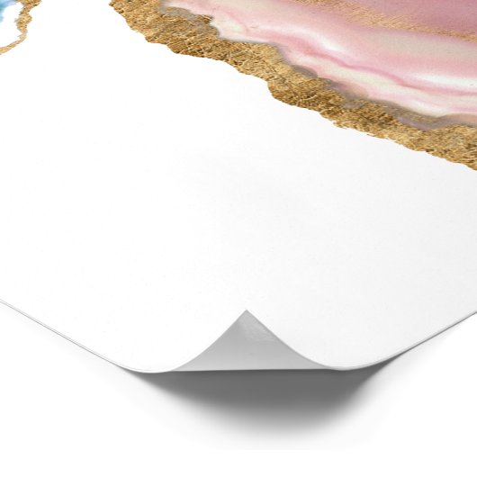 Gem Stones I Poster (Ecke)