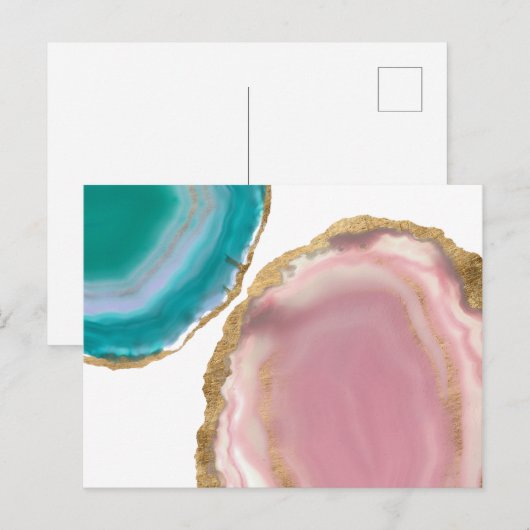 Gem Stones I Postkarte (Vorne/Hinten)