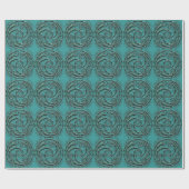 Gem Wire Triskel Geschenkpapier (Flach)