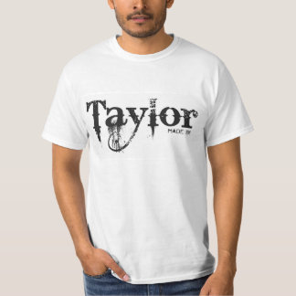 Gemacht durch Taylor-Bluten-Cowboy-T-Shirt T-Shirt