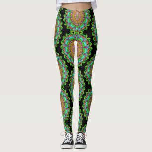 Gemacht für Bewegung! Mandala Design Leggings
