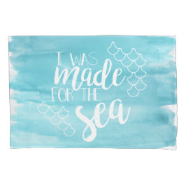 Gemacht für den SeeAquarell-Kissen-Kasten Kissenbezug