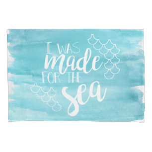 Gemacht für den SeeAquarell-Kissen-Kasten Kissenbezug