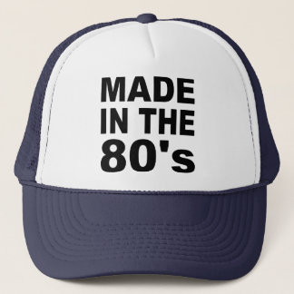 Gemacht im 80er - Geburtstag Truckerkappe