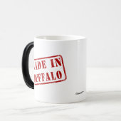 Gemacht im Büffel Verwandlungstasse (Vorderseite Links)