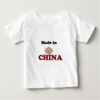 gemacht im China-Säuglings-T - Shirt