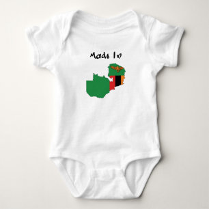 Gemacht im Sambiababybodysuit Baby Strampler