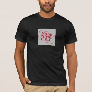 Gemacht im T-Shirt der USA-Männer