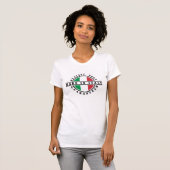Gemacht im T - Shirt Italien-Frauen (Vorne ganz)