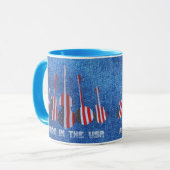 GEMACHT IM USA-MUG TASSE (Vorderseite Links)