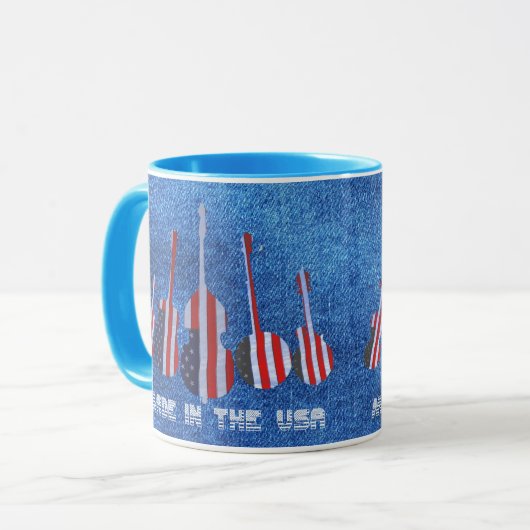 GEMACHT IM USA-MUG TASSE (Vorderseite Links)